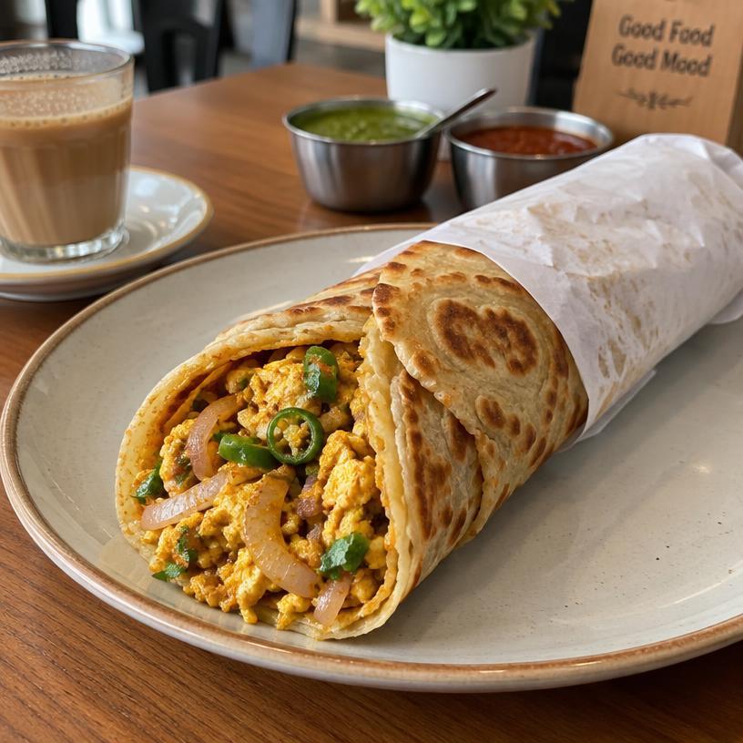 Masala Egg Roll